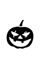 spooky halloween frame border social media template, transparent background