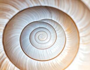 Fototapeta premium Close-up spiral shell texture