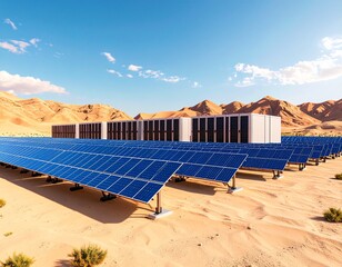Solar AI Data Center in the Desert