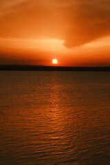 The Sunset of Yellow River, China