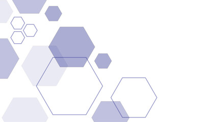 white and blue technology hexagonal abstract background. Abstract Purpel hexagon or digital technology background. Vector abstract graphic design banner pattern presentation background web template.