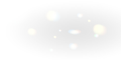 Abstract neon sparkle and diamond bokeh overlay with refraction and lens flare PNG for fantasy design