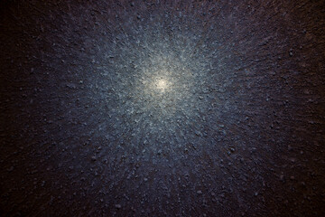 abstract texture in blue, in the form of space