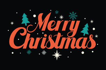 Merry Christmas svg t-shirt design