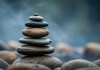 River Stone Balance
