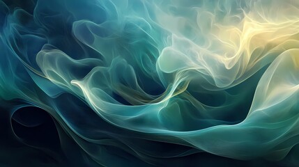 Obraz premium soft waves and light lines for elegant design