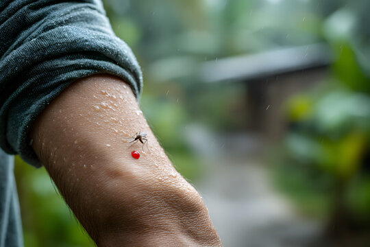 Mosquito Bite on Skin