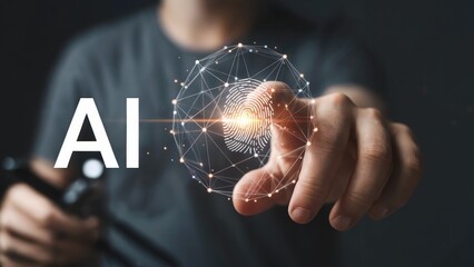 Secure your future with advanced AI identity verification and biometric data scanning technology