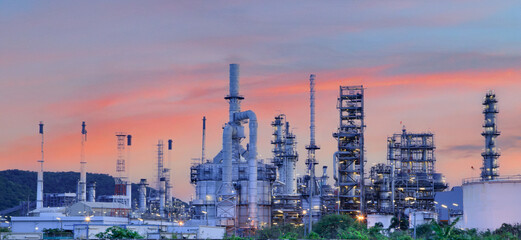 Oil and Gas Industrial zone,The equipment of oil refining,Close-up of industrial pipelines of an...