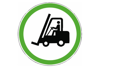 forklift sign
