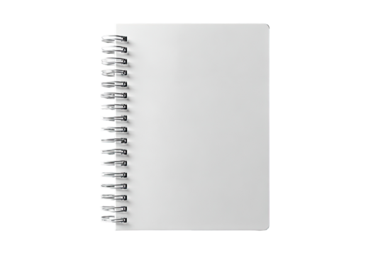Blank spiral-bound notebook (4)