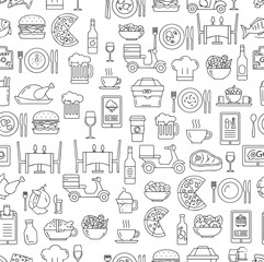  repeating pattern illustration in a clean, minimalist line art style