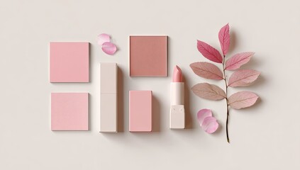 Feminine cosmetics display