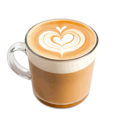 A delightful assortment of hot and cold coffee drinks including espresso, cappuccino, latte, iced coffee, and refreshing beverages served in mugs and glasses, perfect for caf&eacute; menus, beverage advertis