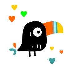 big woodpeckers making love.eps