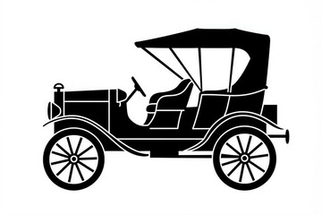 Fototapeta premium vintage car vector 