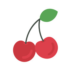 cherries vector illustration