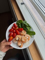 healthy food in the kitchen 