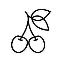 cherries vector illustration