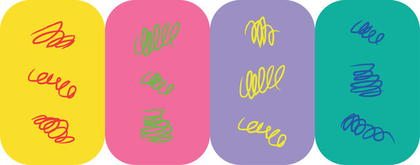 Extensive Collection of Freehand Ink Brush Stroke Designs Featuring Rectangles, Squares, Circles, Paint Splatters, and Grungy Vector Lines for Artistic and Graphic Design Use

