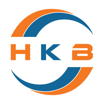 HKB letter design. HKB letter technology logo design on a white background. HKB Monogram logo design for an entrepreneur and business