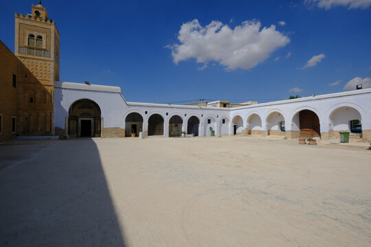 Sidi Sahab Mosque Mausoleum or Mosque of the Barber Kairouan,Tunisia