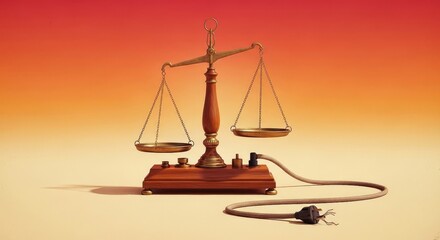 Balance scale illustration