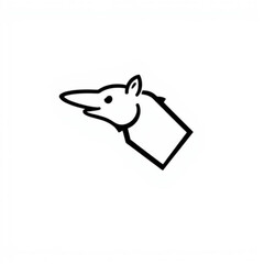 Black Paw Pointer Animal Icon