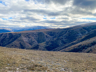 landscape in the mountains