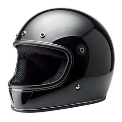 Fototapeta premium motorcycle helmet isolated on white background, motorcycle helmet