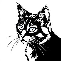Obraz premium Pallas Cat Animal Icon