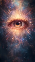 Cosmic eye gazing through the universe