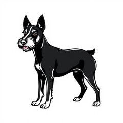 Patterdale Terrier SVG Icon