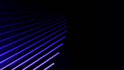 Dark Abstract With Thin Diagonal Blue Lines Fading Into Black Elegant Digital Texture For Backgrounds