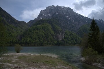lake in the mountains
