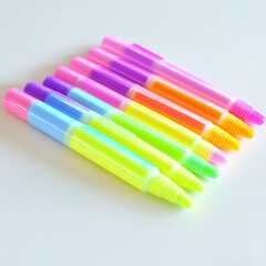 pencil with different color