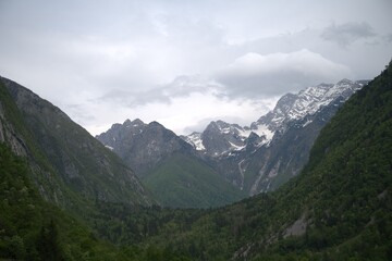 Fototapeta premium panorama of the mountains