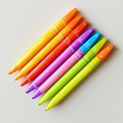 pencil with different color
