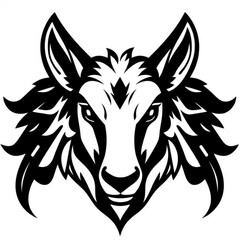 Persian Animal Icon - Black