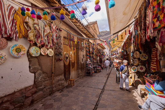 Pisac Market is one of the most vibrant and famous markets in the Sacred Valley of Peru, drawing visitors from around the world. It is a colorful hub of traditional Andean culture.
