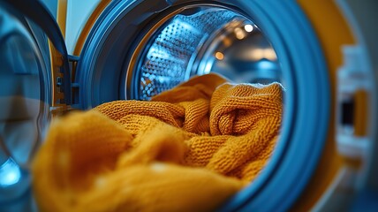 Front-load washer event horizon with sock singularity disappearance in domestic relativity