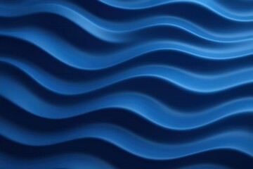 Obraz premium A Study in Blue Waves