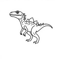 Phytosaur Black Animal Icon