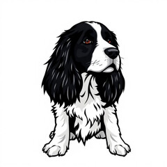 Picardy Spaniel Animal Icon