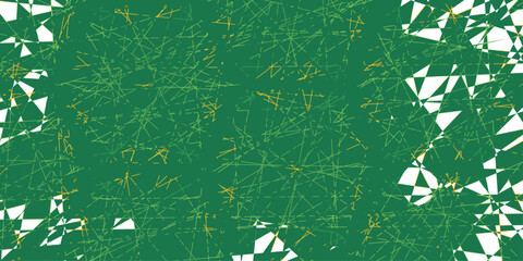 Green abstract floral pattern background illustration, beautiful abstract background. Abstract background with lines Vector abstract futuristic digital landscape with lines. Geometric lines pattern.