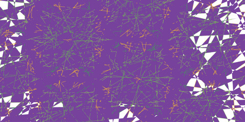 Purple abstract floral pattern background illustration, beautiful abstract background. Abstract background with lines Vector abstract futuristic digital landscape with lines. Geometric lines pattern.