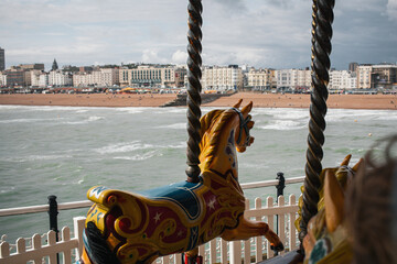 Attraction center on the beach