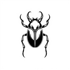 Pinacate Beetle Animal Icon