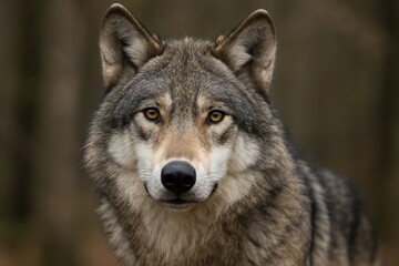 Fototapeta premium The Wolf's Gaze