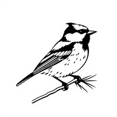 Pine Siskin Animal Icon